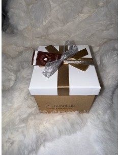 Boite carré - "Le bonheur tout simplement"