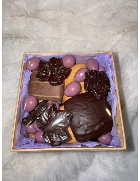 Boite carré - "Le bonheur tout simplement"