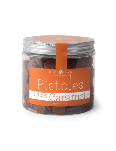 packaging pistoles caramel