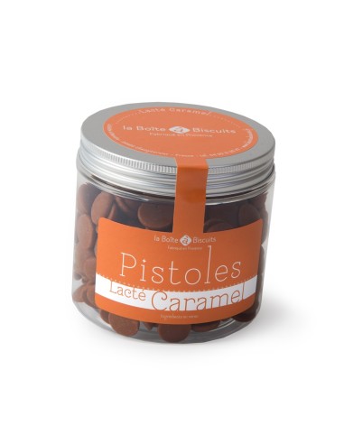 packaging pistoles caramel coté