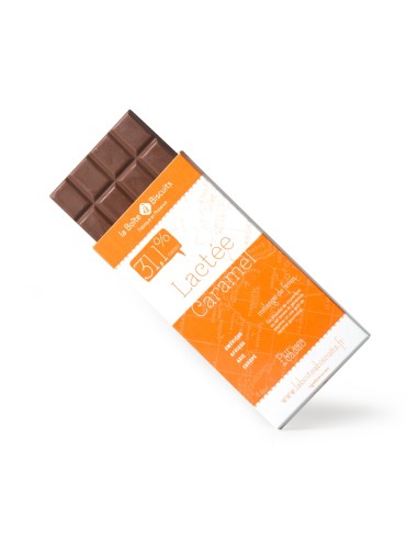 Boite tablette tactile au chocolat 90g — Caramel Bonbon & Chocolat