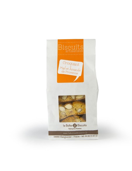 sachet croquant au miel et amandes