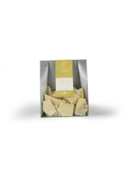 Plaque chocolat blanc